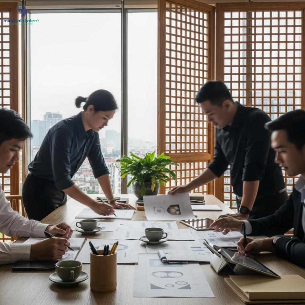 Sự kết hợp giữa phong cách độc đoán và dân chủ